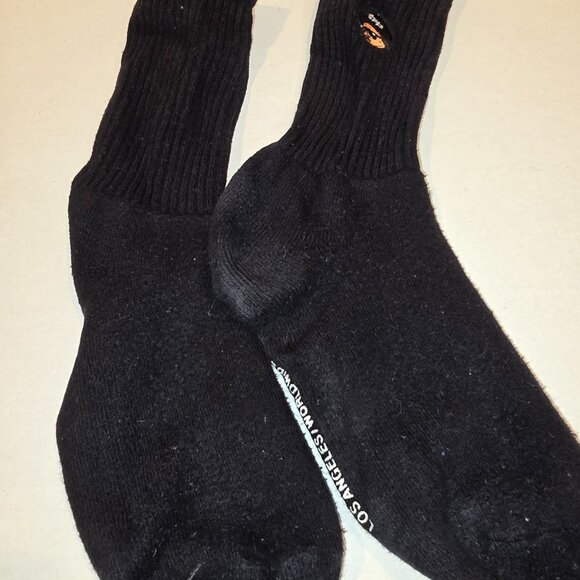 40s & Shorties Men's Easy E Black Socks - Large - Picture 3 of 6